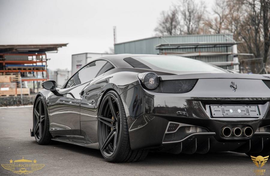  Ferrari 458 Italia Murdered Out by Luxury Customs 2014 года  (фото 6 из 23)